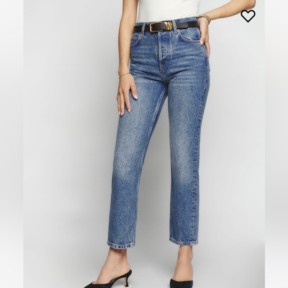 Reformation Straight Leg Jeans